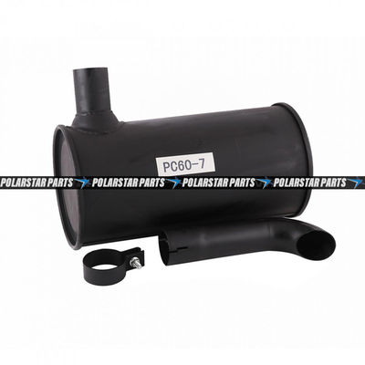 Silenciador PC60-7 6731-11-5511 del silenciador del extractor del motor para el excavador Loader