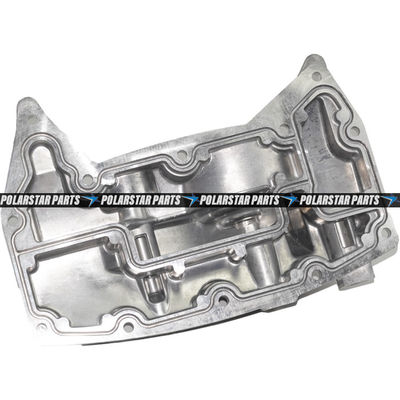 209-7291 el refrigerador de aceite C9 cubre piezas de enfriamiento del motor de Oil Filter Base del excavador